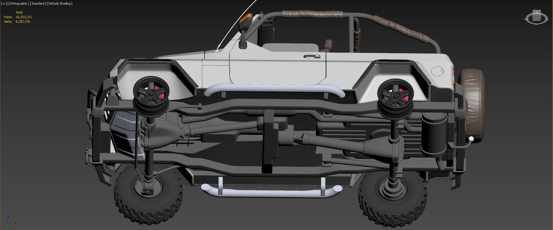Generic 4x4 SUV car 3D model_20