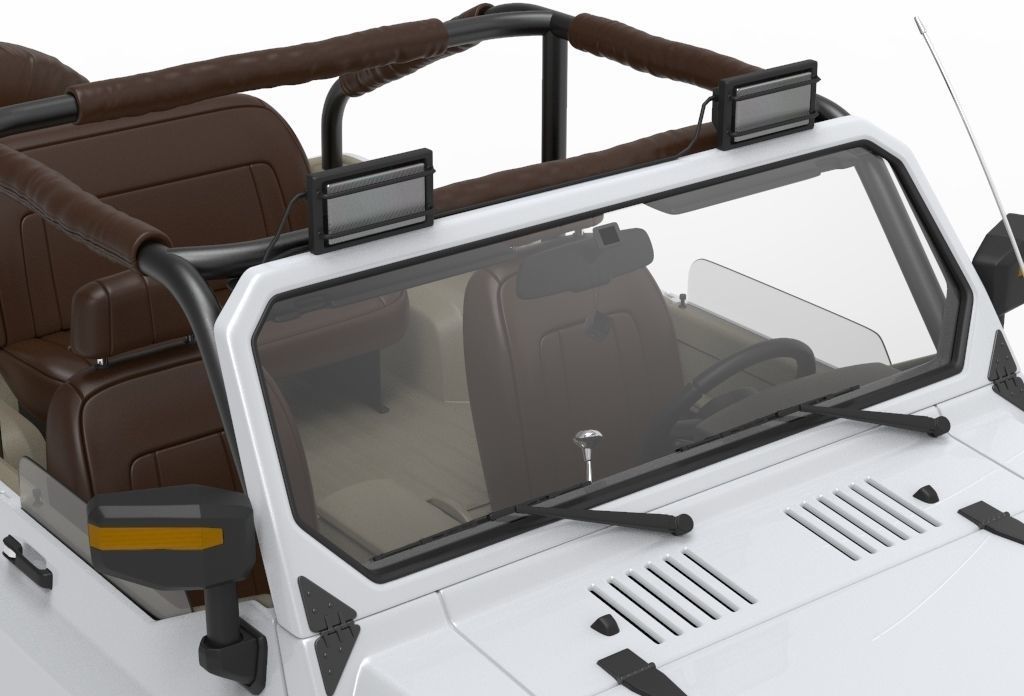 Generic 4x4 SUV car 3D model_13