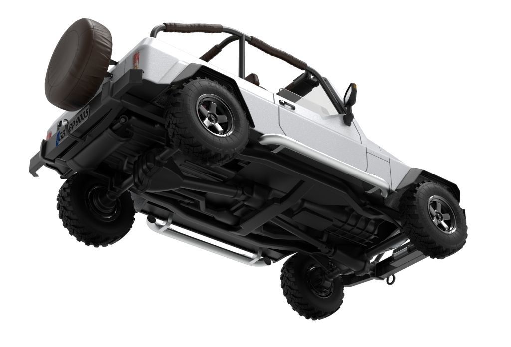 Generic 4x4 SUV car 3D model_8