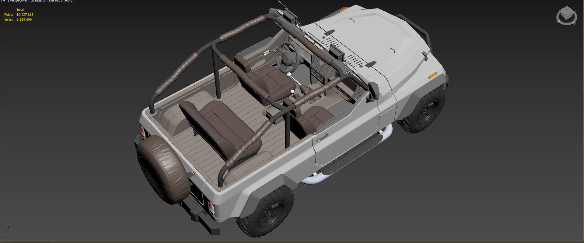 Generic 4x4 SUV car 3D model_17