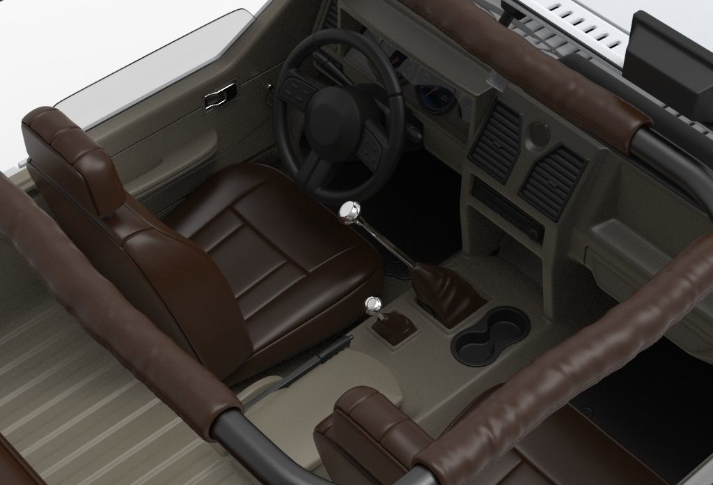 Generic 4x4 SUV car 3D model_6