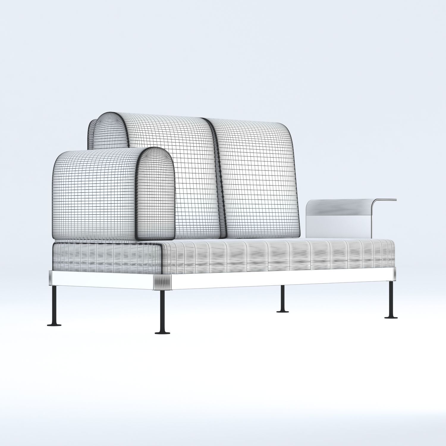 - Delaktig - Sofa 3D model_4