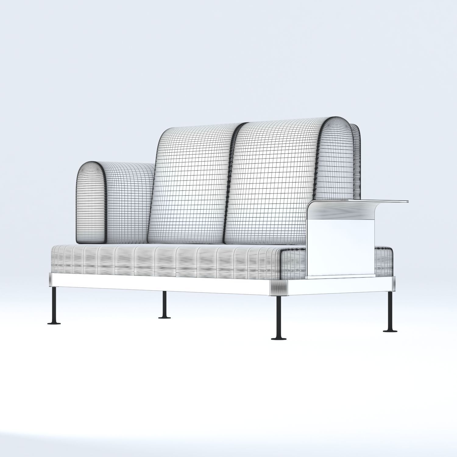 - Delaktig - Sofa 3D model_5