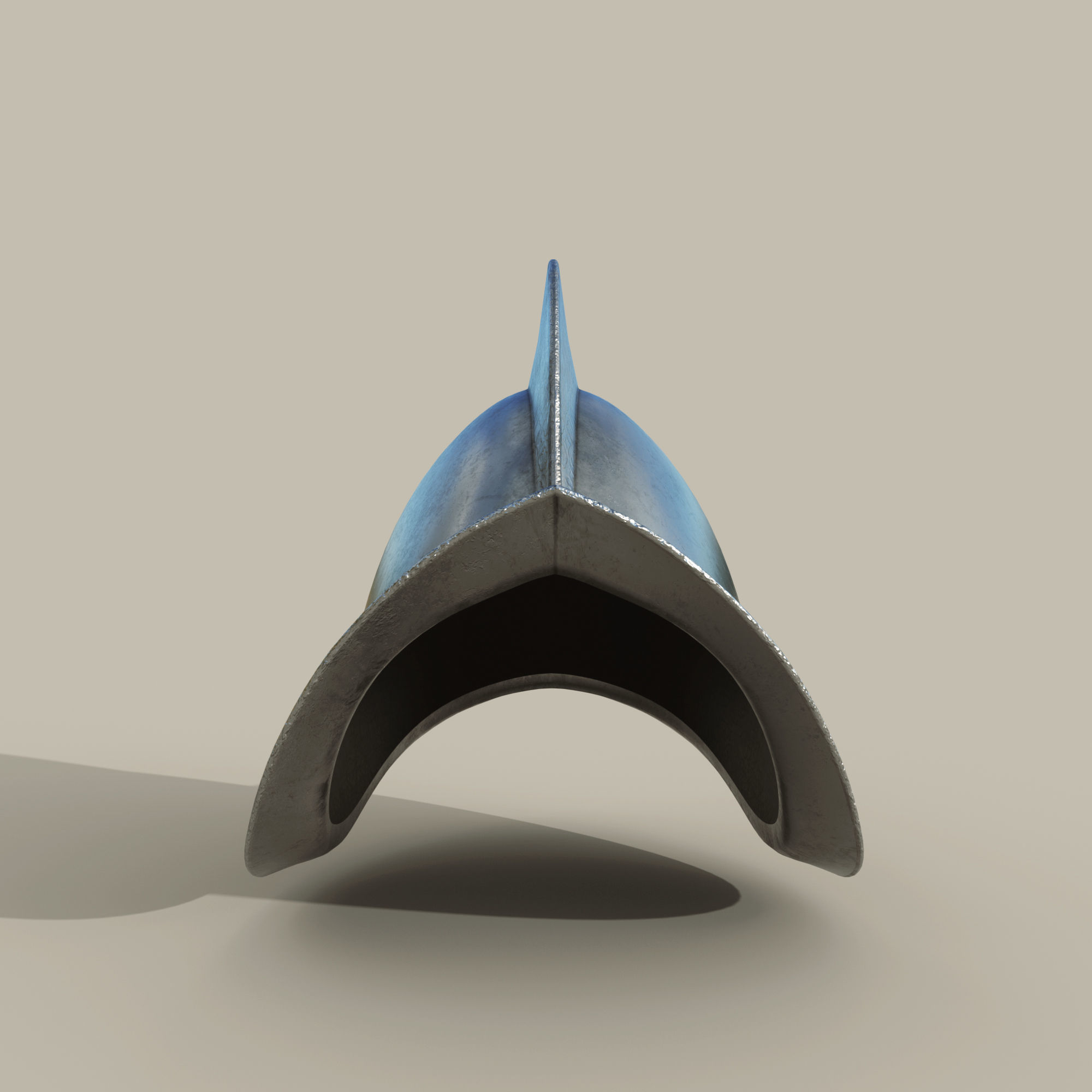 Morion Helmet 3D model_4
