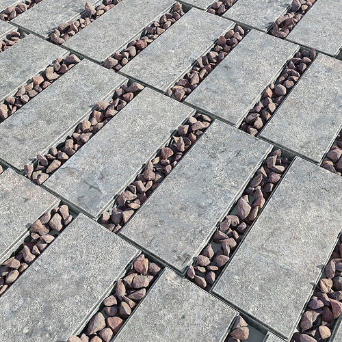 Paving title gravel 3D model