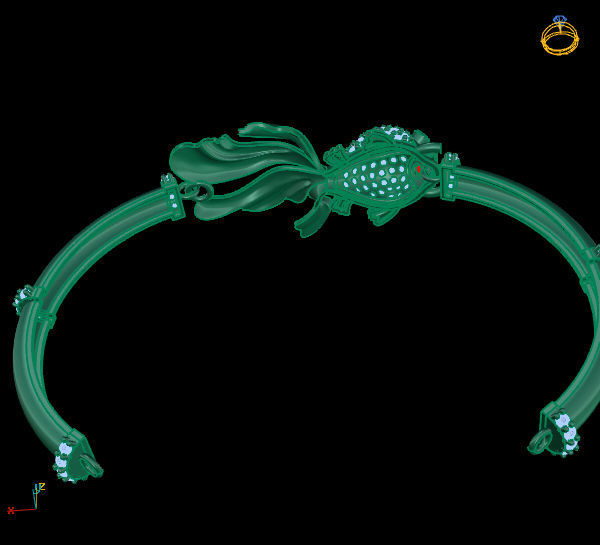 Shake the fish 3D print model_3