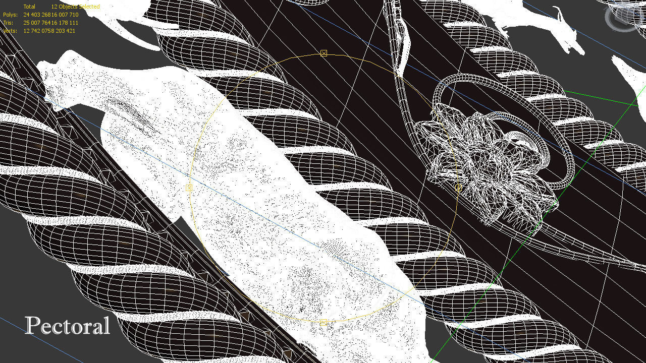 Scythian pectoral 3D model_13