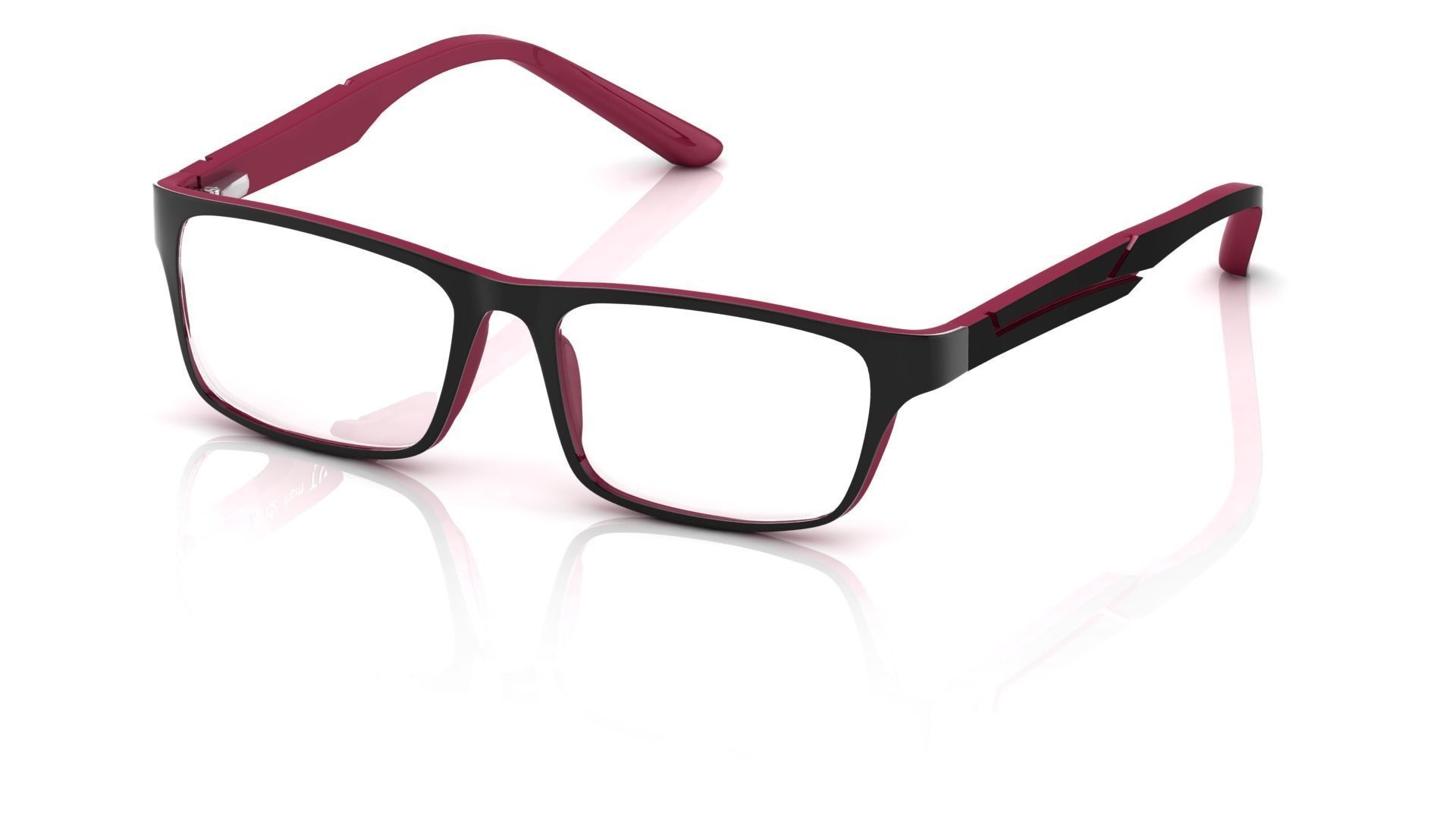 Eyeglasses for Men and Women 3D print model_1