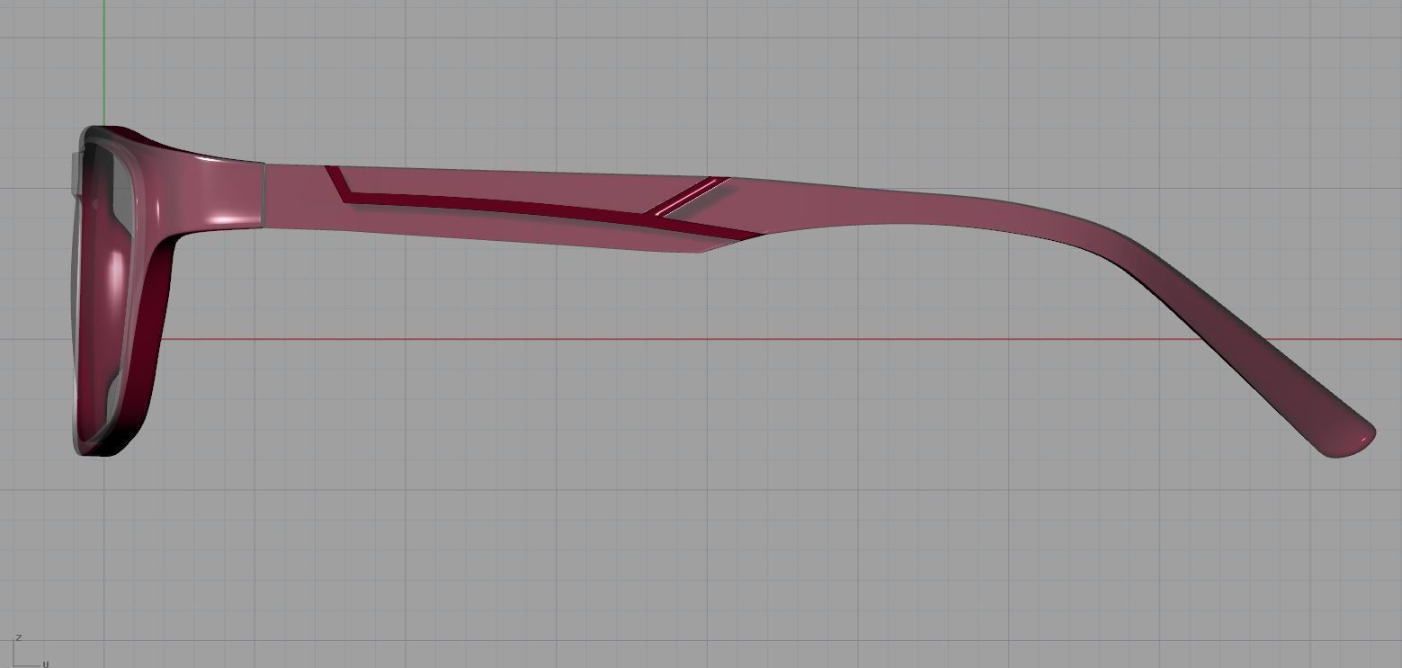 Eyeglasses for Men and Women 3D print model_6