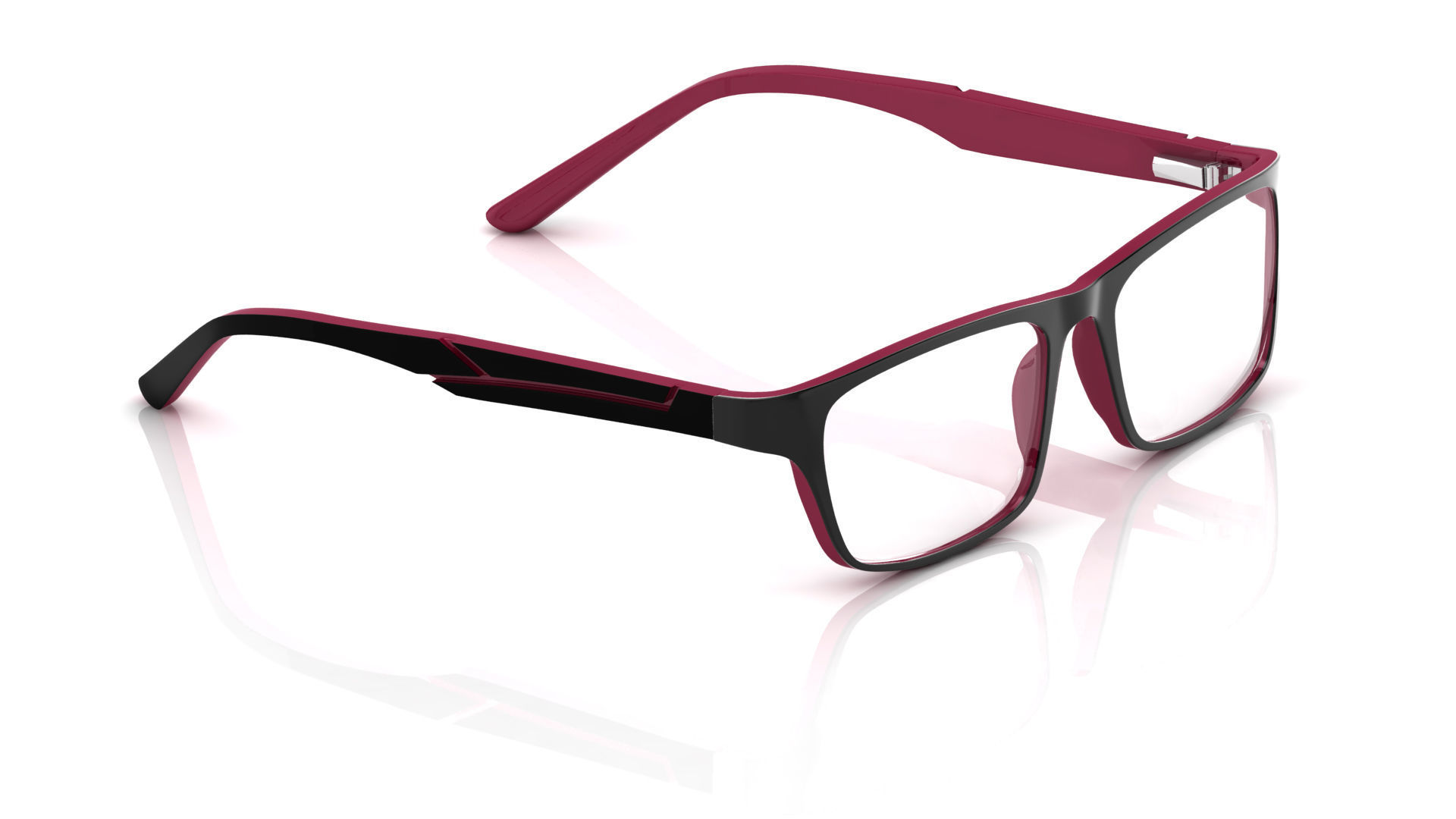 Eyeglasses for Men and Women 3D print model_2