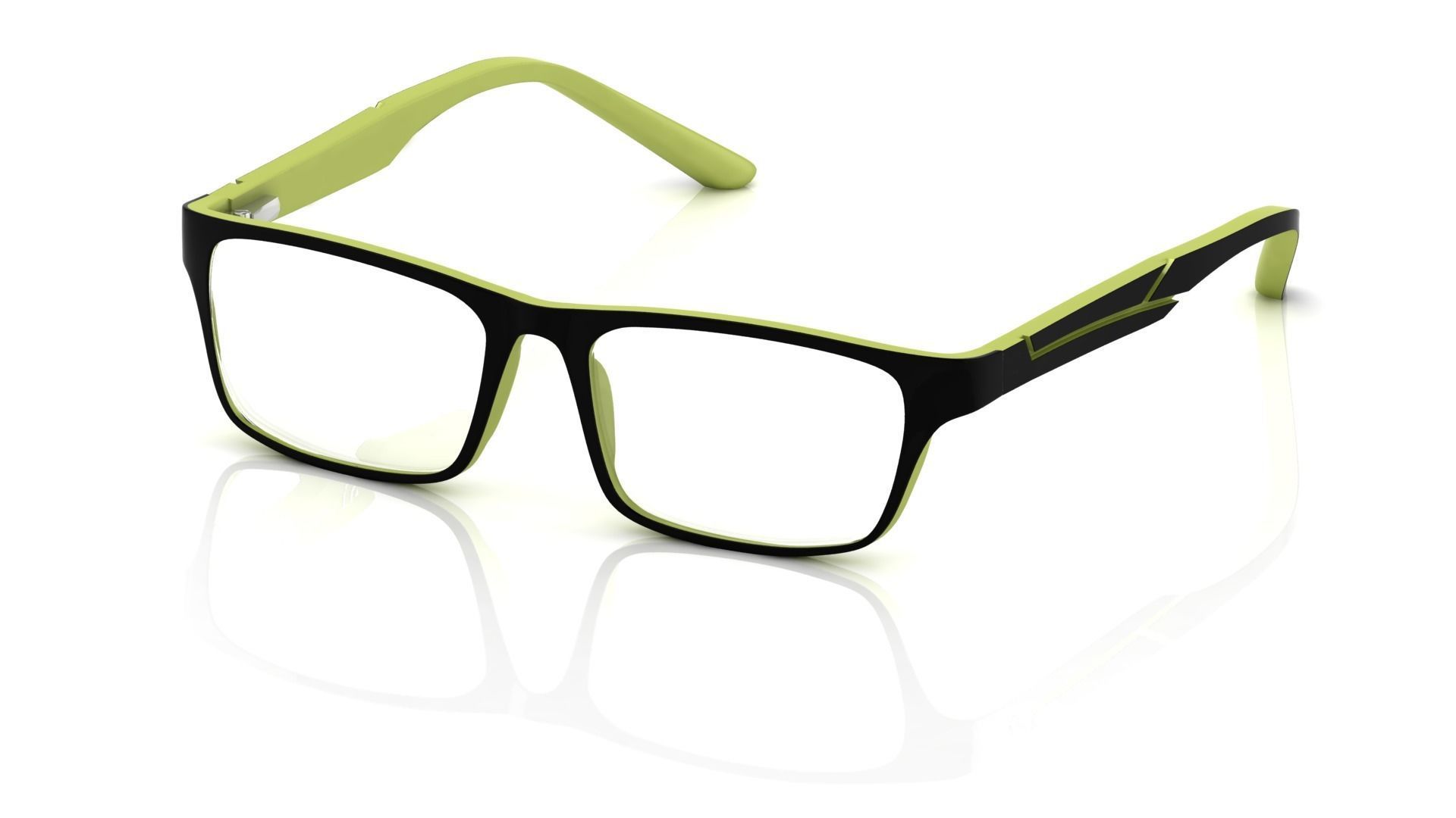 Eyeglasses for Men and Women 3D print model_2