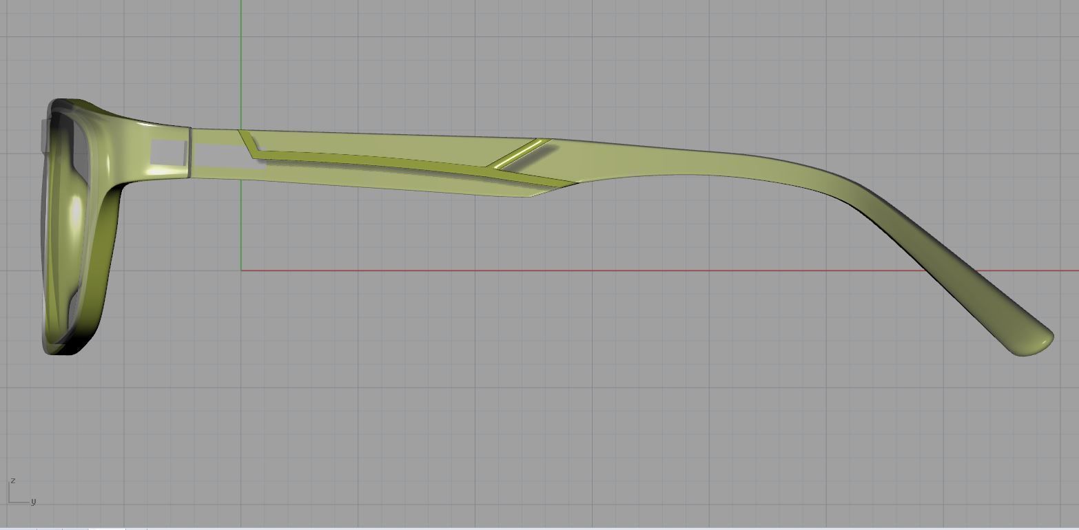 Eyeglasses for Men and Women 3D print model_4