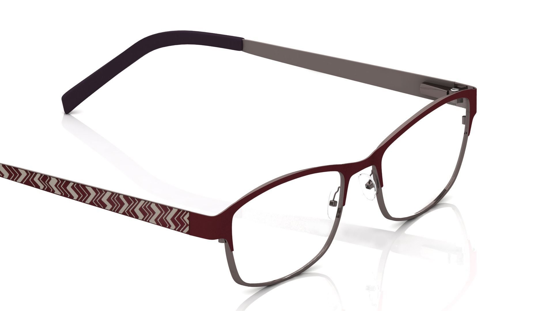 Eyeglasses for Men and Women 3D print model_1