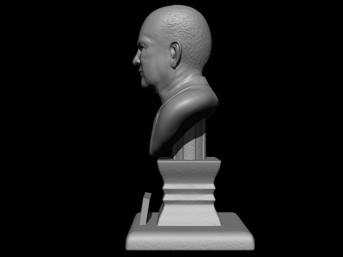 Dwight David Eisenhower Bust Model 3D print model_2