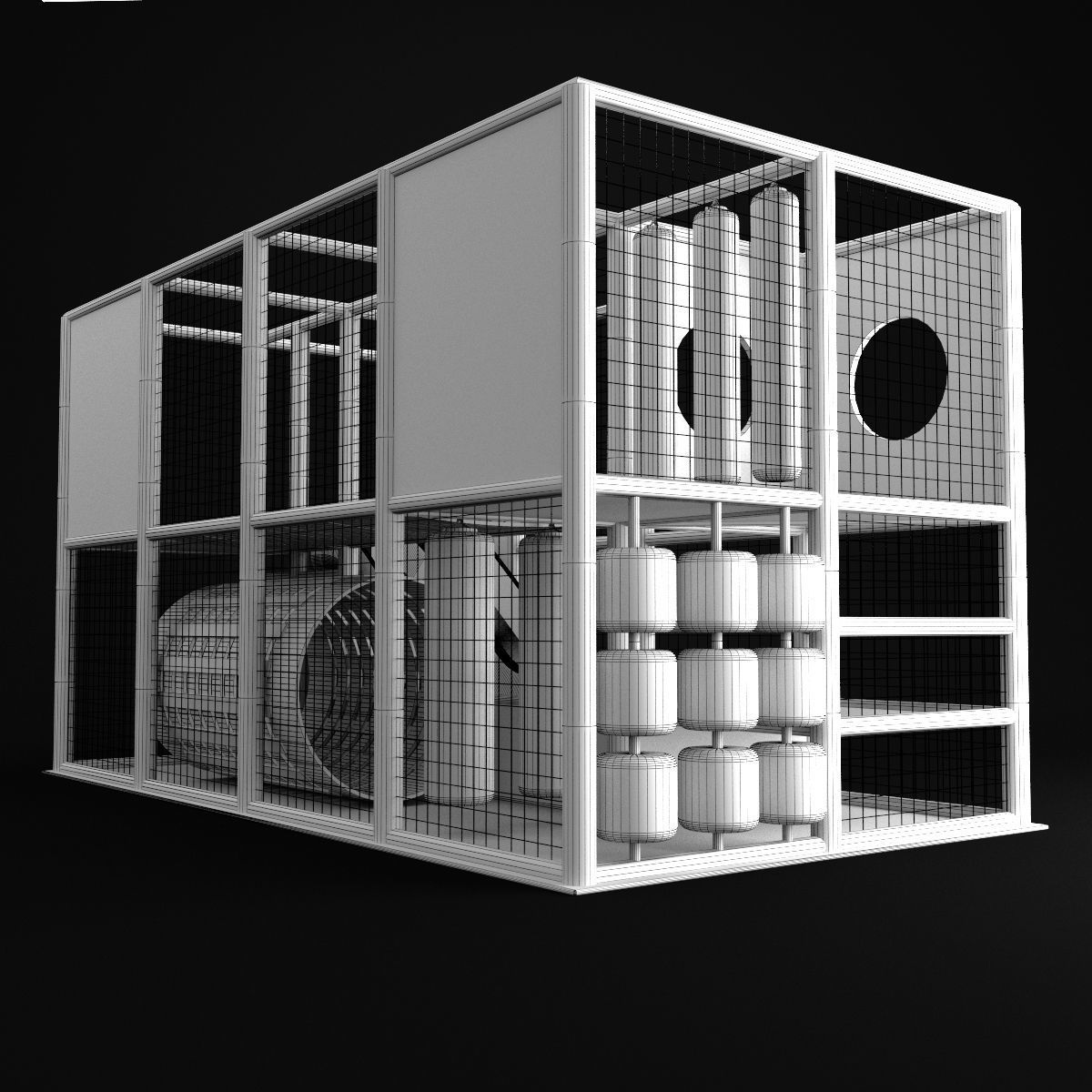 Kids playground 3D model_5