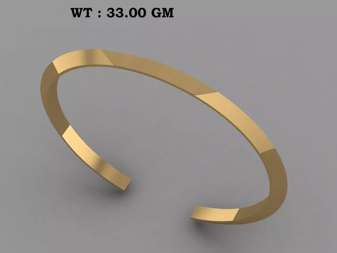 North Skull Copy solid bracelet for men 3D print model_0