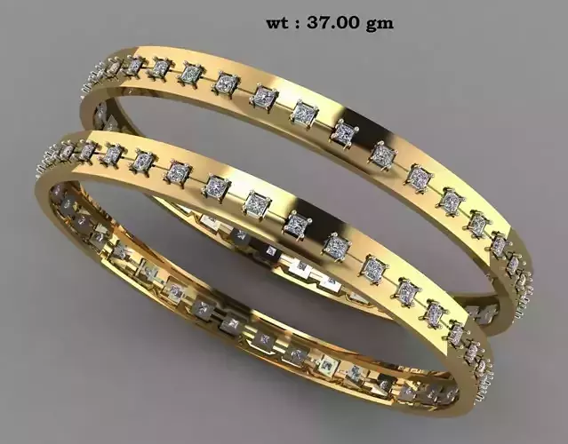 Princess Setting Bangle for women