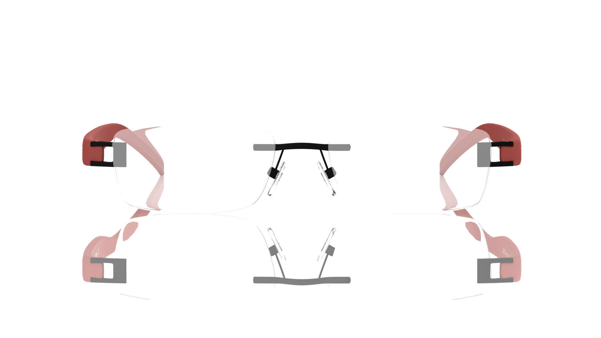 Eyeglasses for Men and Women 3D print model_2