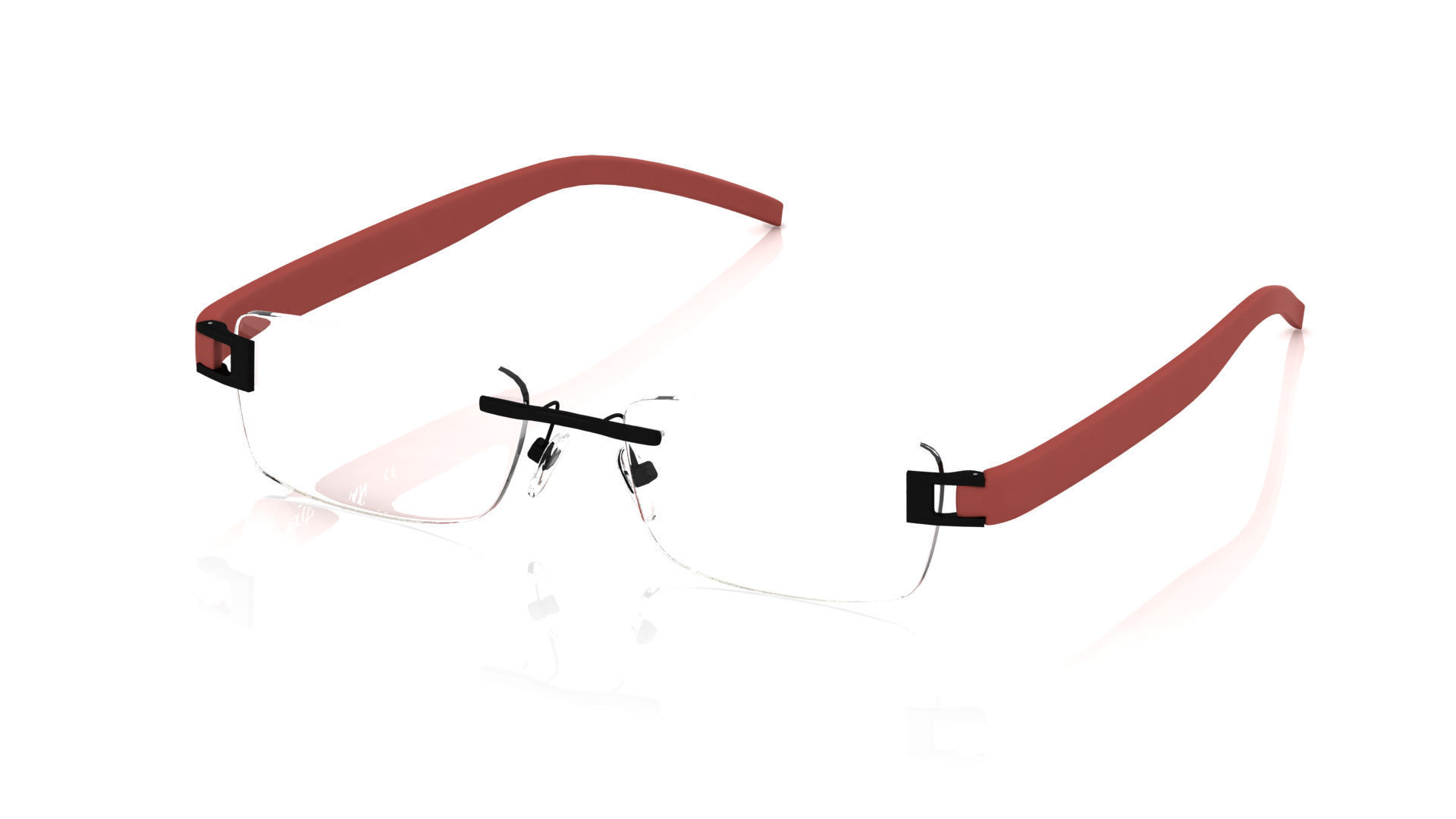 Eyeglasses for Men and Women 3D print model_1