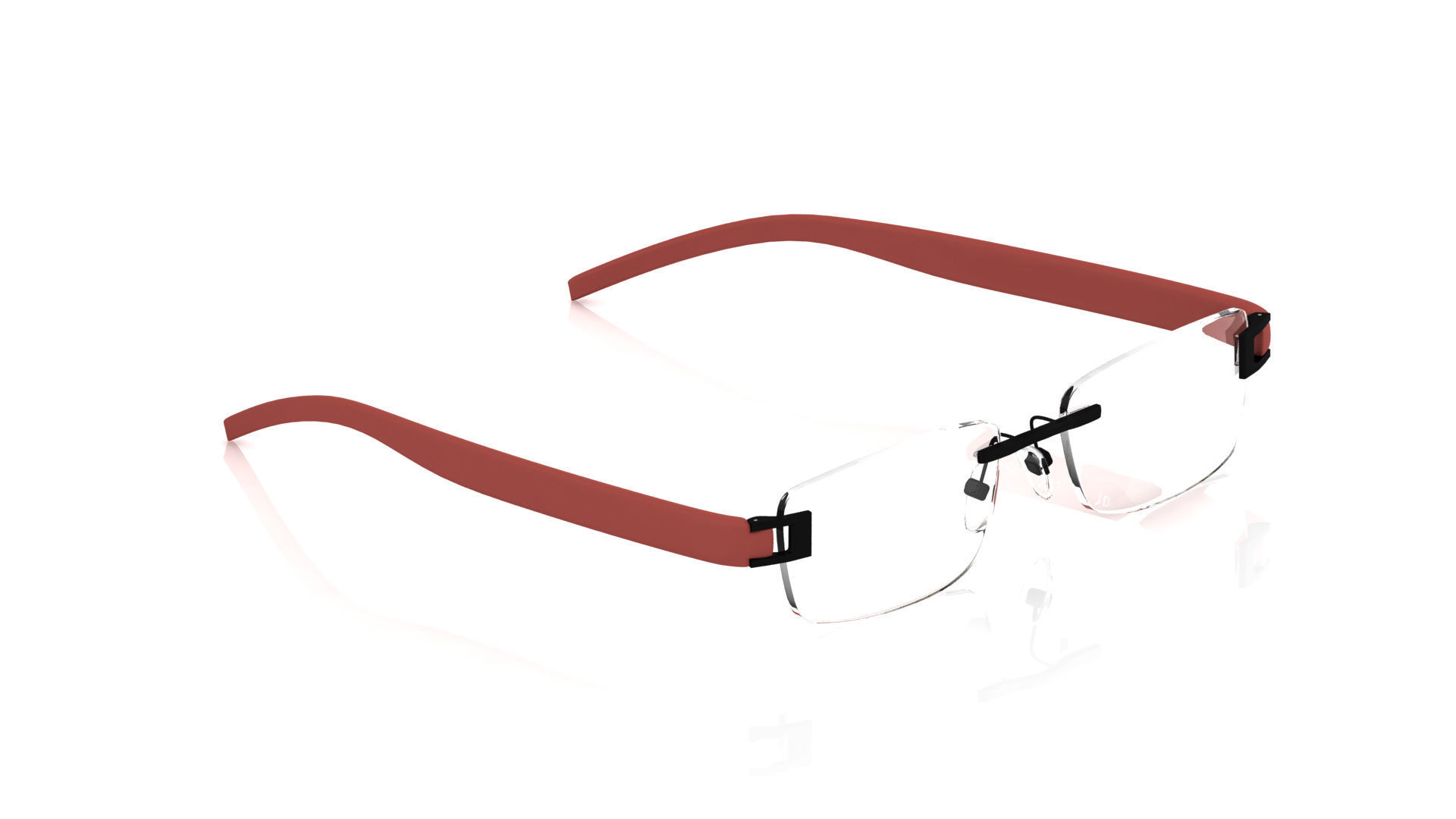 Eyeglasses for Men and Women 3D print model_3