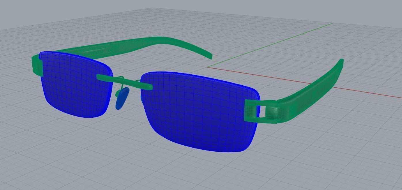 Eyeglasses for Men and Women 3D print model_7