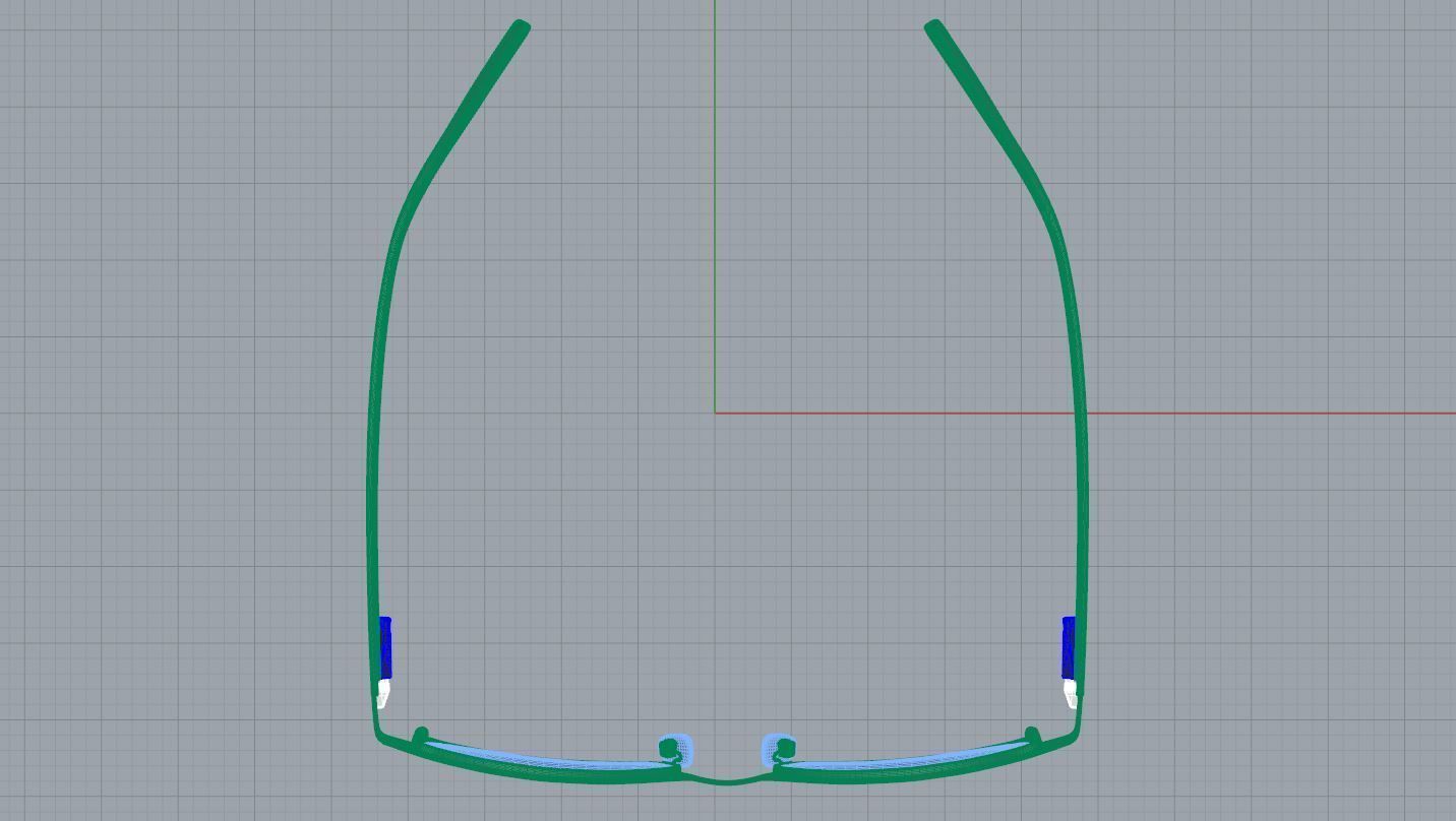 Eyeglasses for Men and Women 3D print model_5