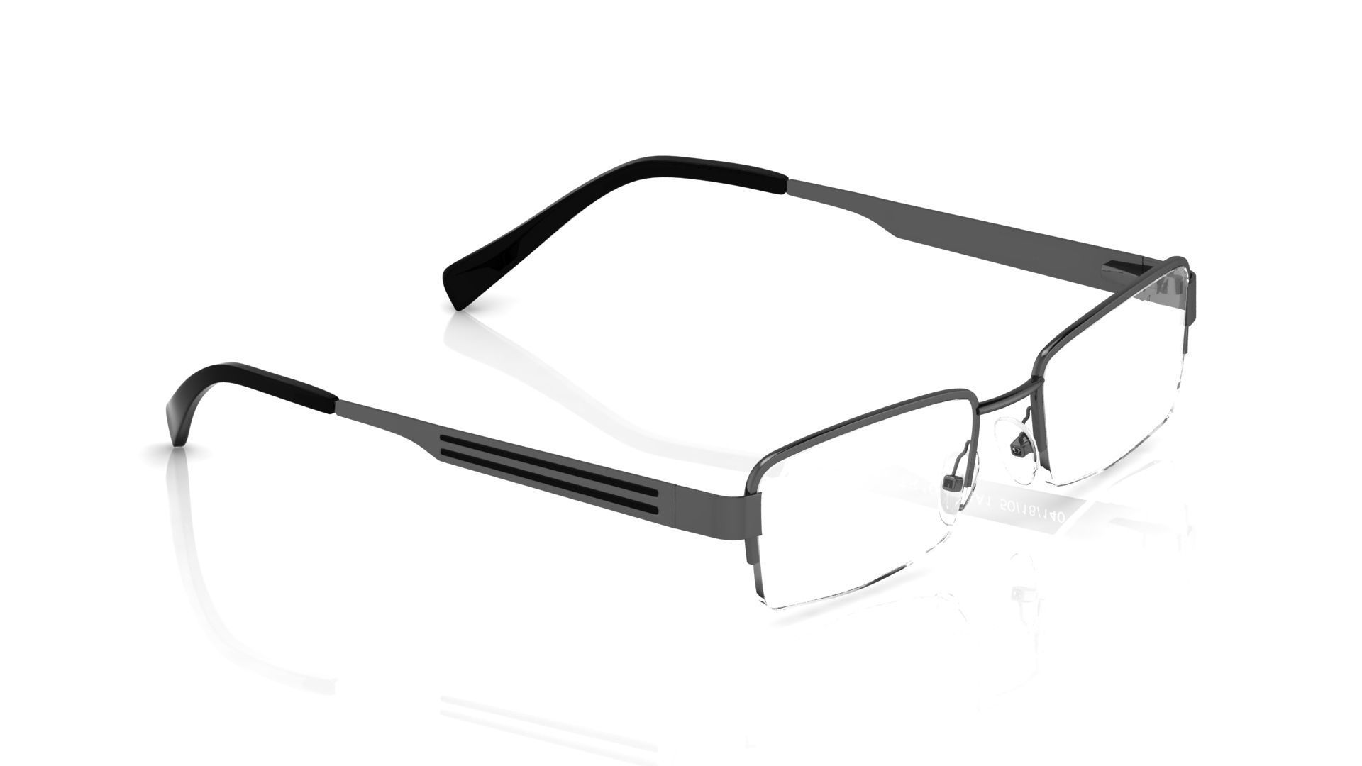 Eyeglasses for Men and Women 3D print model_1