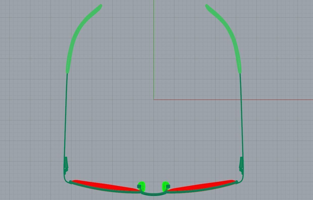 Eyeglasses for Men and Women 3D print model_5