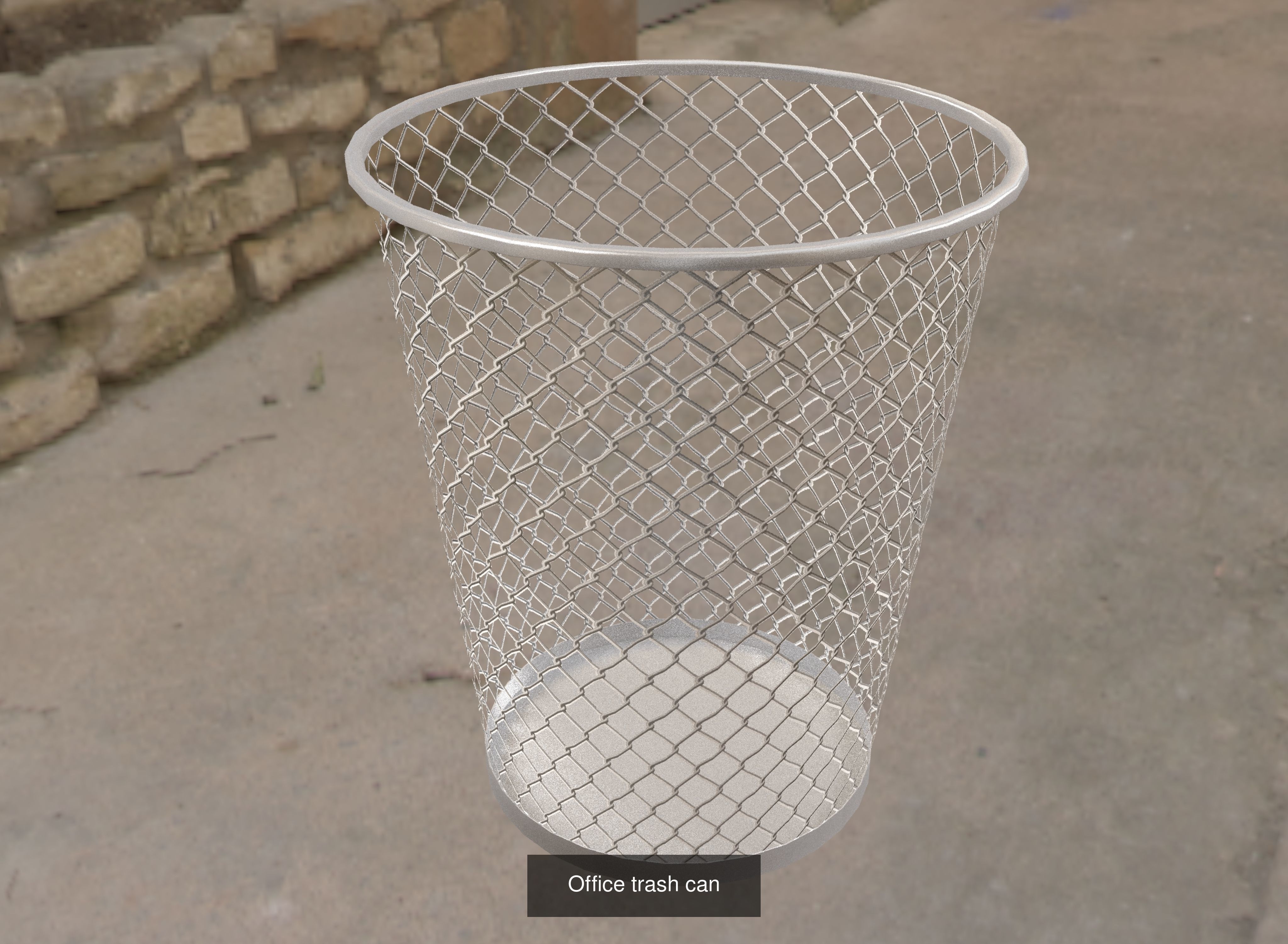 Trash can 3D Model Collection_5