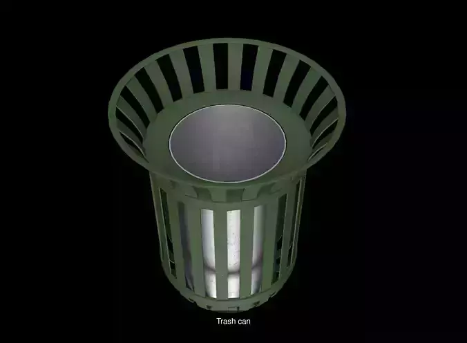 Trash can 3D Model Collection