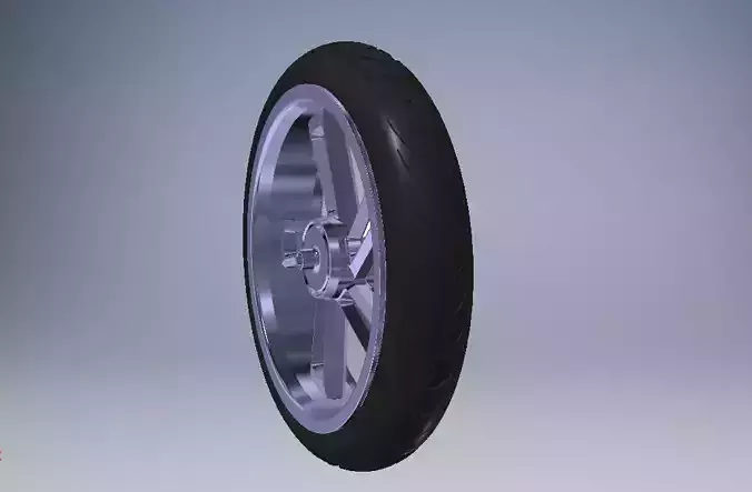 MOTORCYCLE REAR WHEEL
