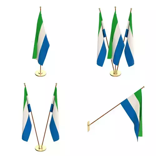 Sierra Leone Flag Pack