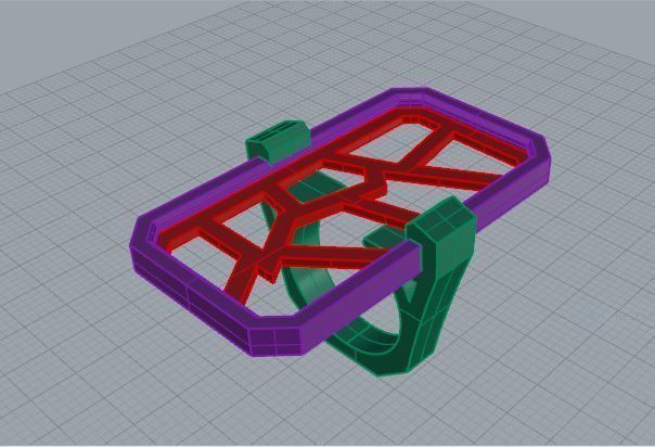 Mirror ring 3D print model_1