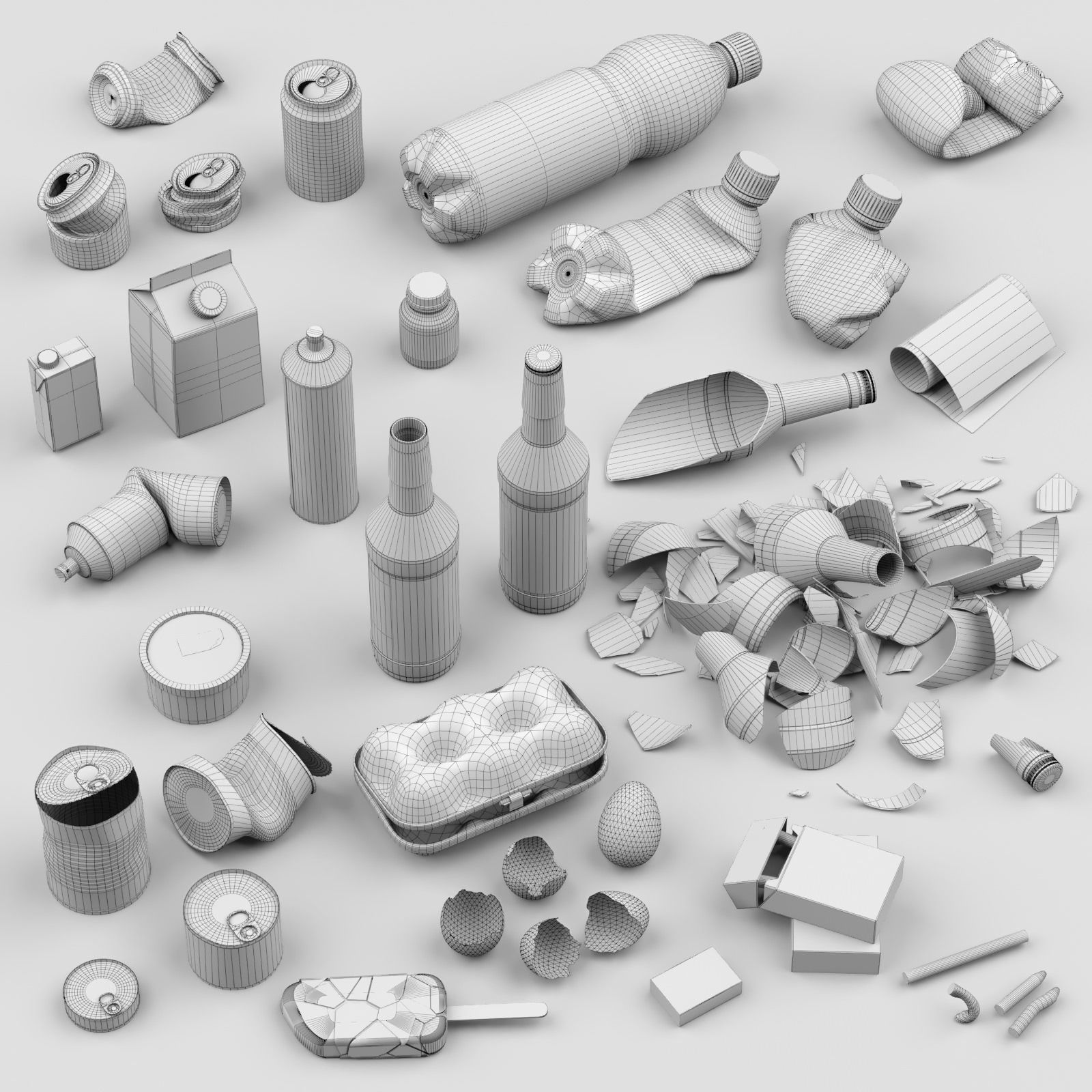 Garbage 3D model_3