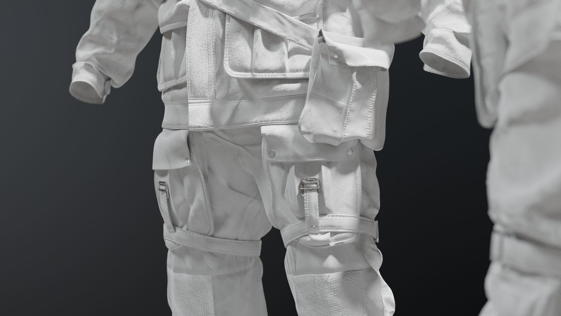 SOLDIER WWII USA 3D model_23