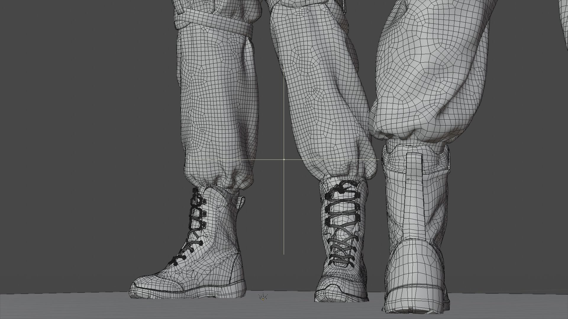 SOLDIER WWII USA 3D model_37
