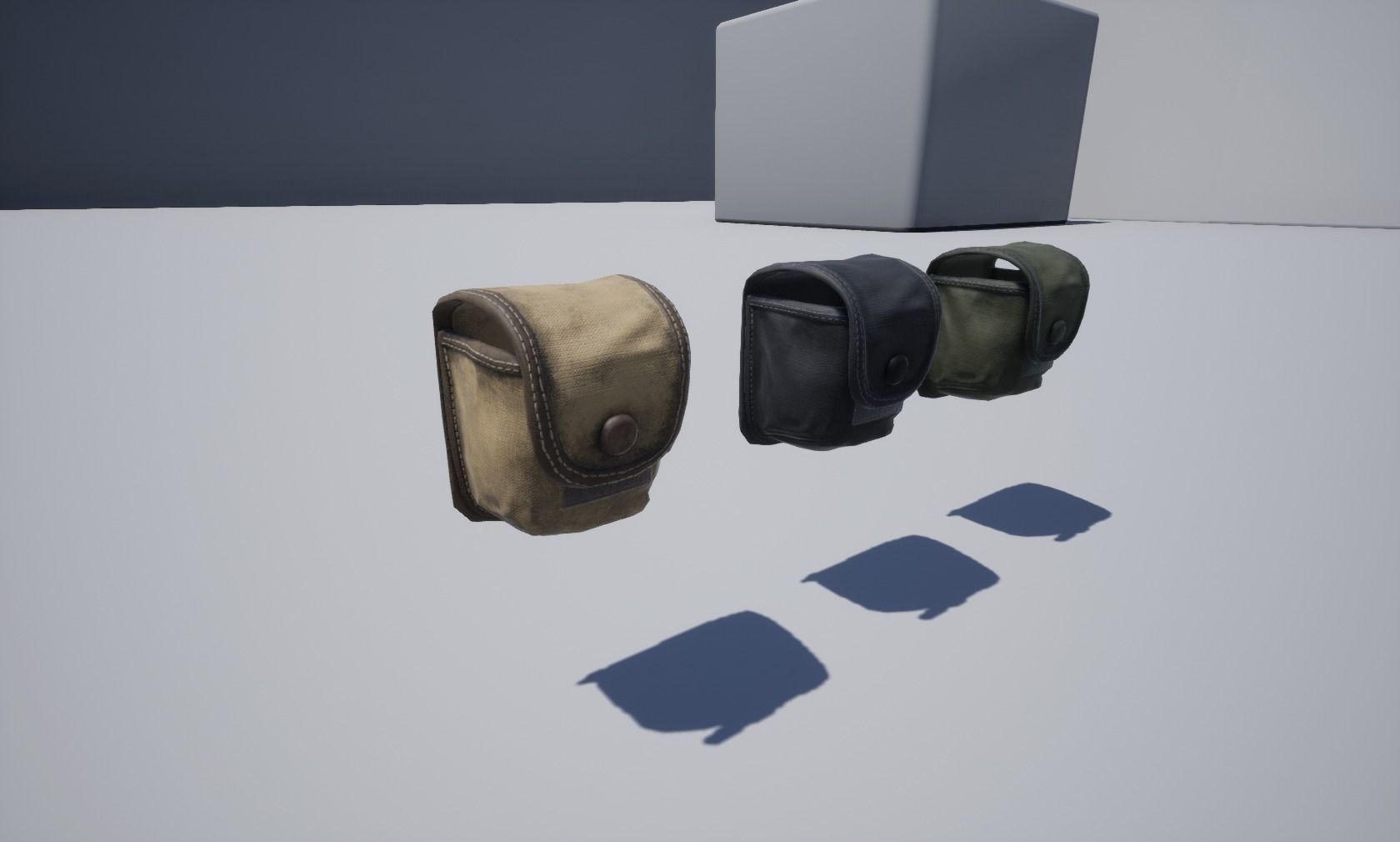 Granades pouch Low-poly 3D model_6