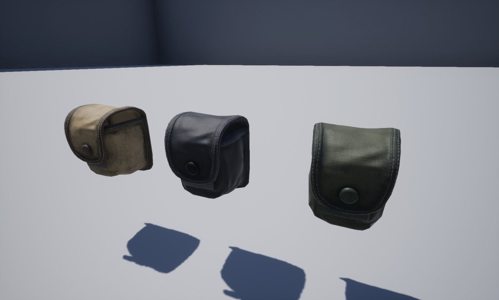 Granades pouch Low-poly 3D model_3