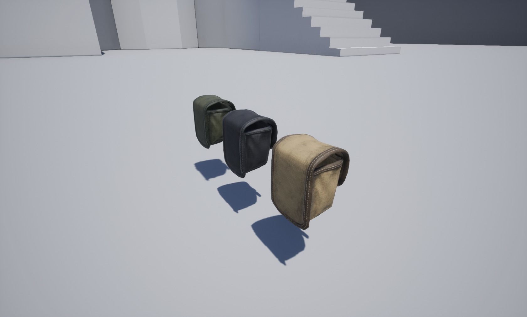 Granades pouch Low-poly 3D model_5