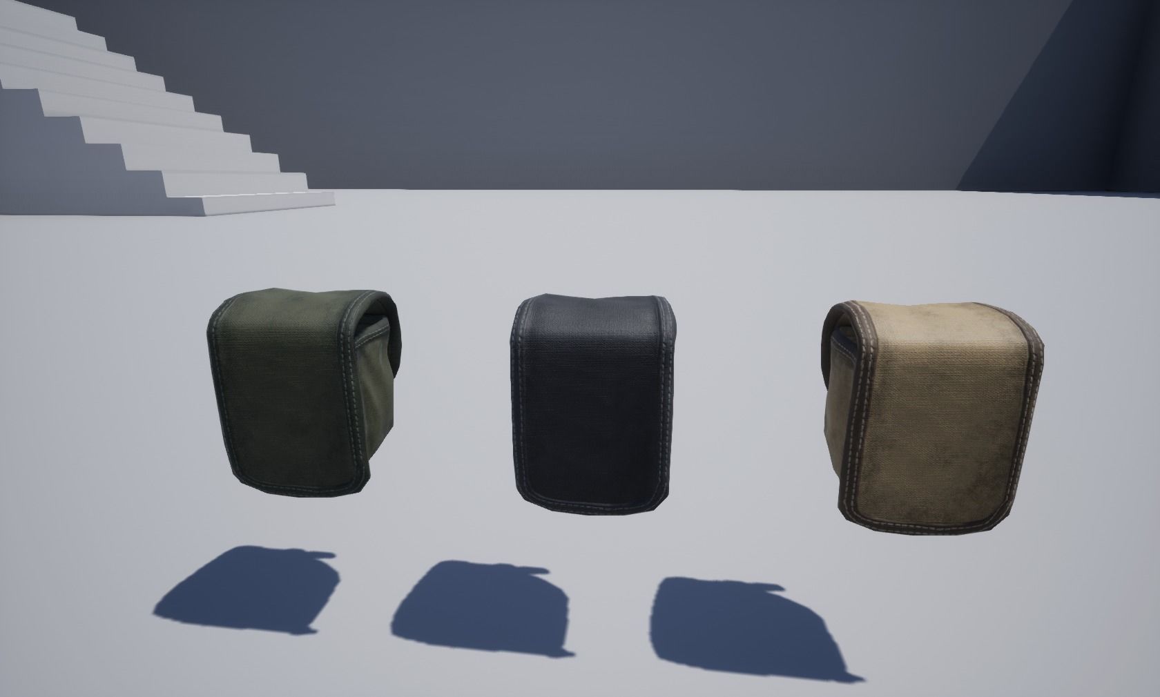 Granades pouch Low-poly 3D model_4