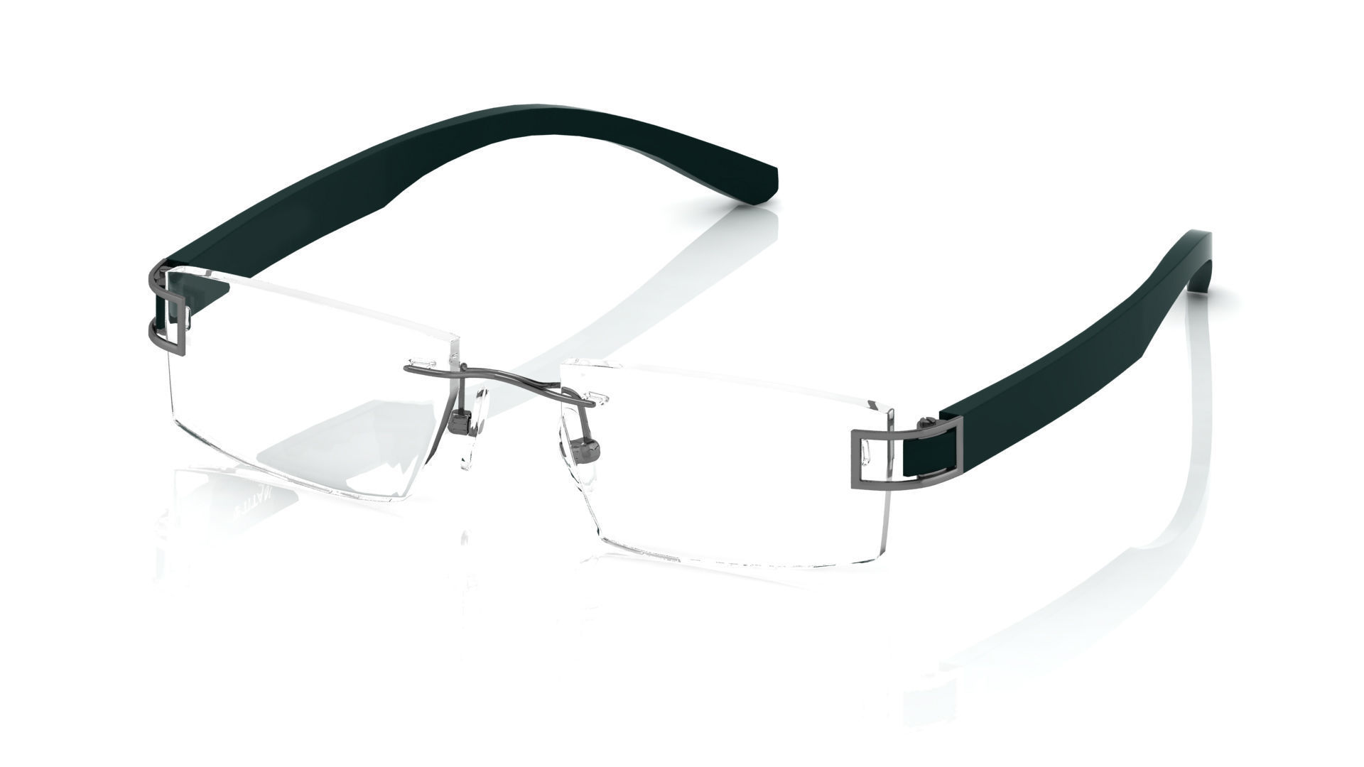 Eyeglasses for Men and Women 3D print model_1