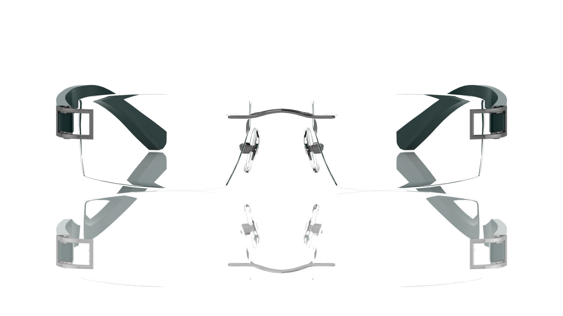 Eyeglasses for Men and Women 3D print model_2