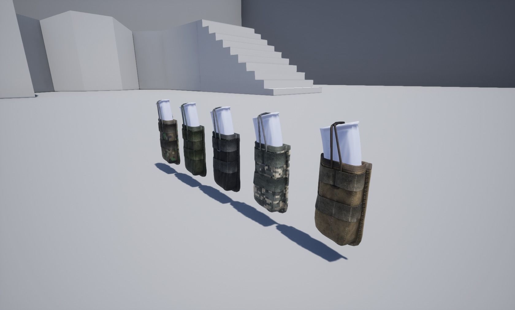 Magazine pouch 01 Low-poly 3D model_5