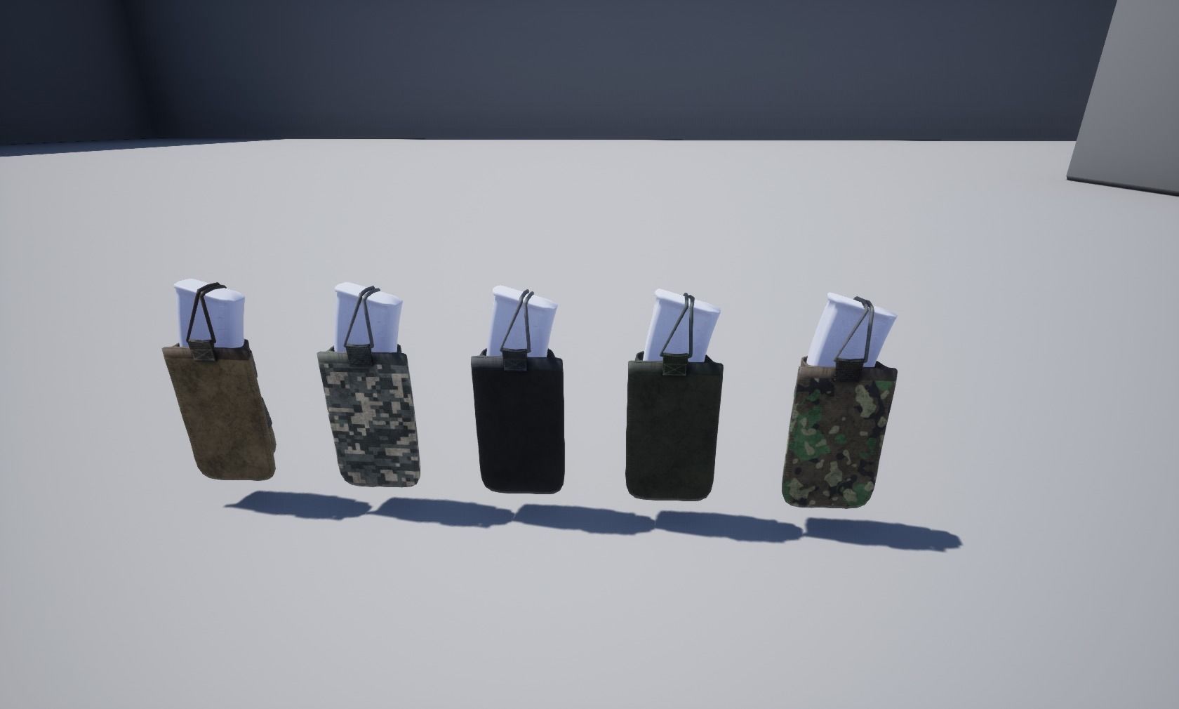 Magazine pouch 01 Low-poly 3D model_4