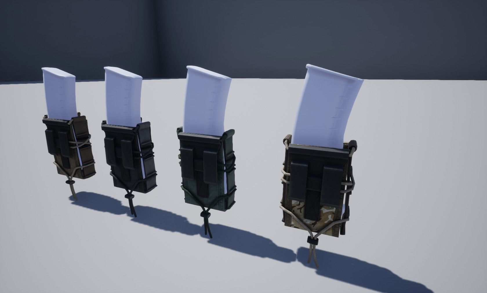 Magazine pouch Low-poly 3D model_6