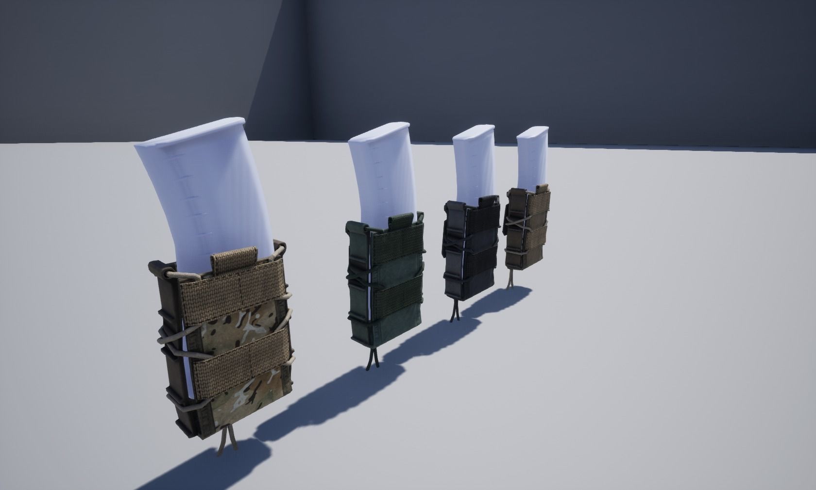 Magazine pouch Low-poly 3D model_5