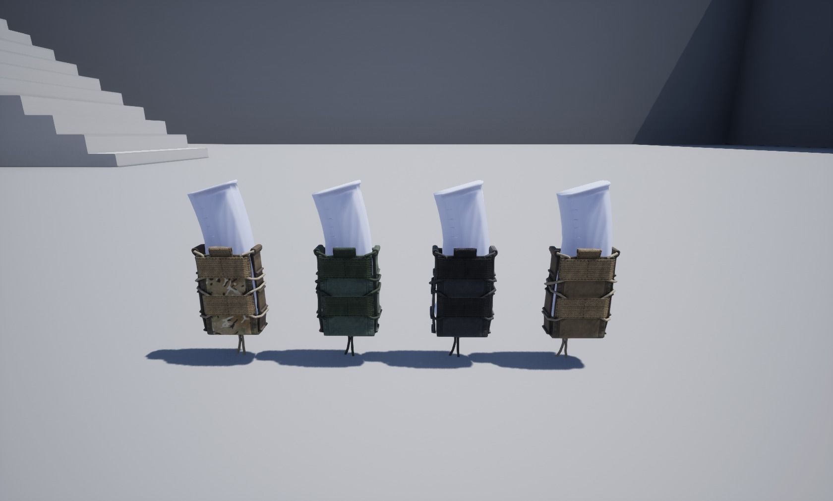 Magazine pouch Low-poly 3D model_7