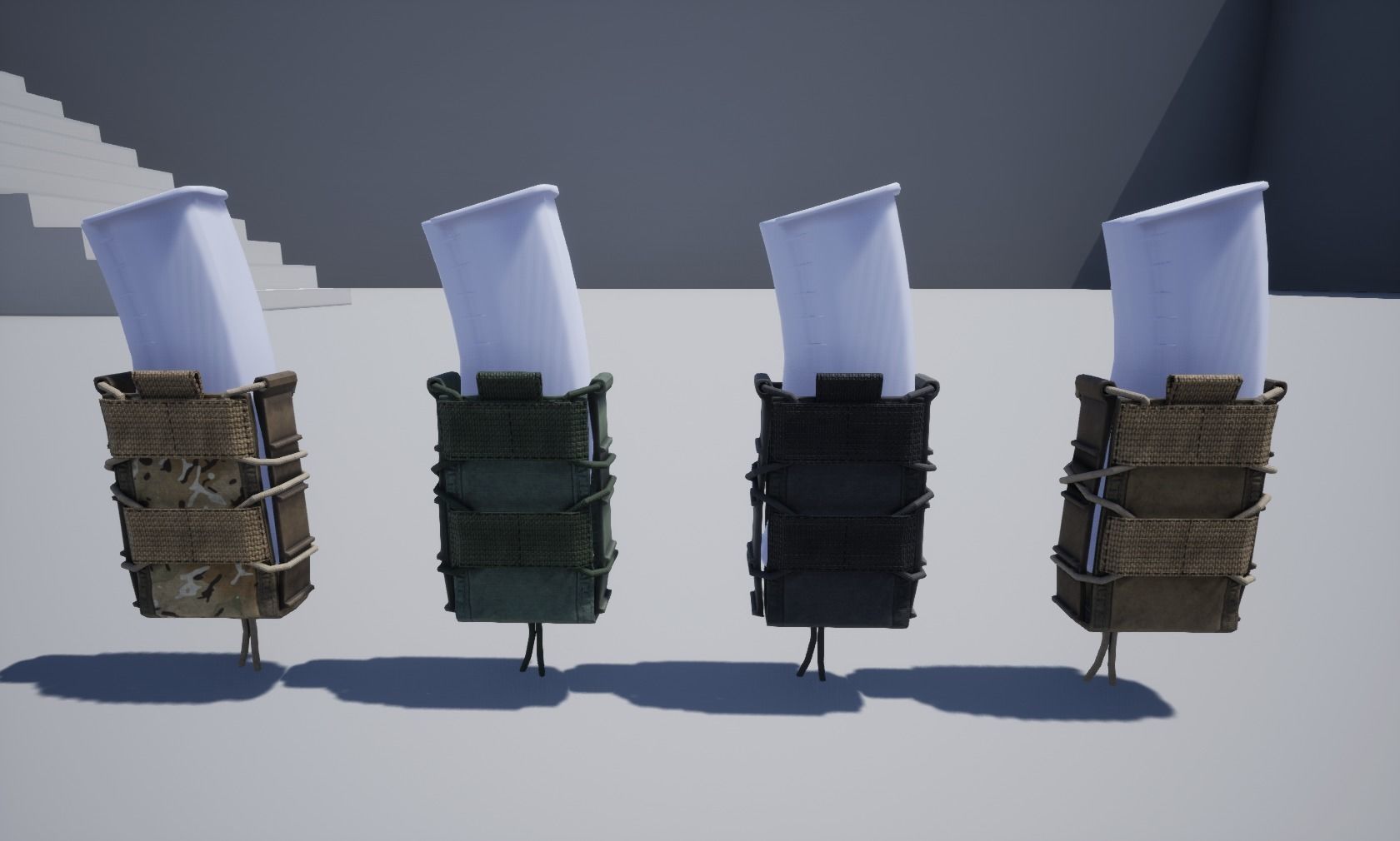 Magazine pouch Low-poly 3D model_3