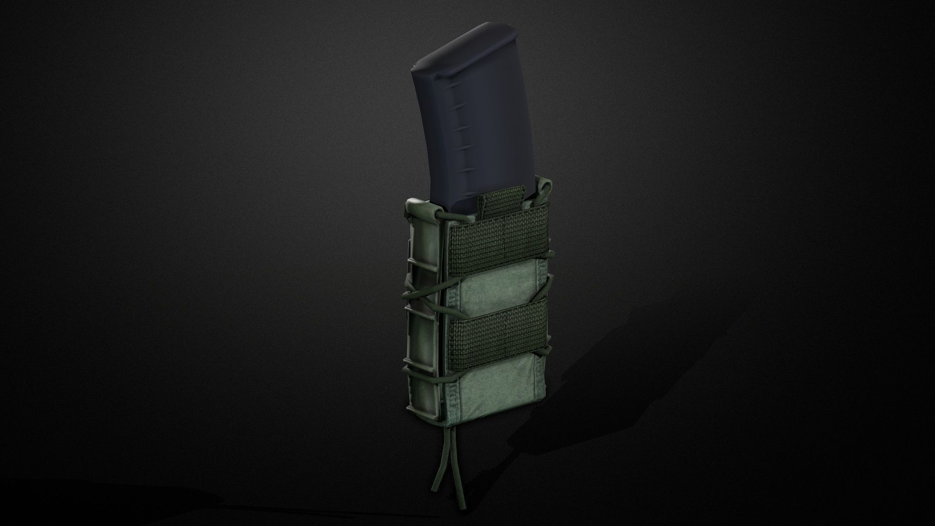 Magazine pouch Low-poly 3D model_10