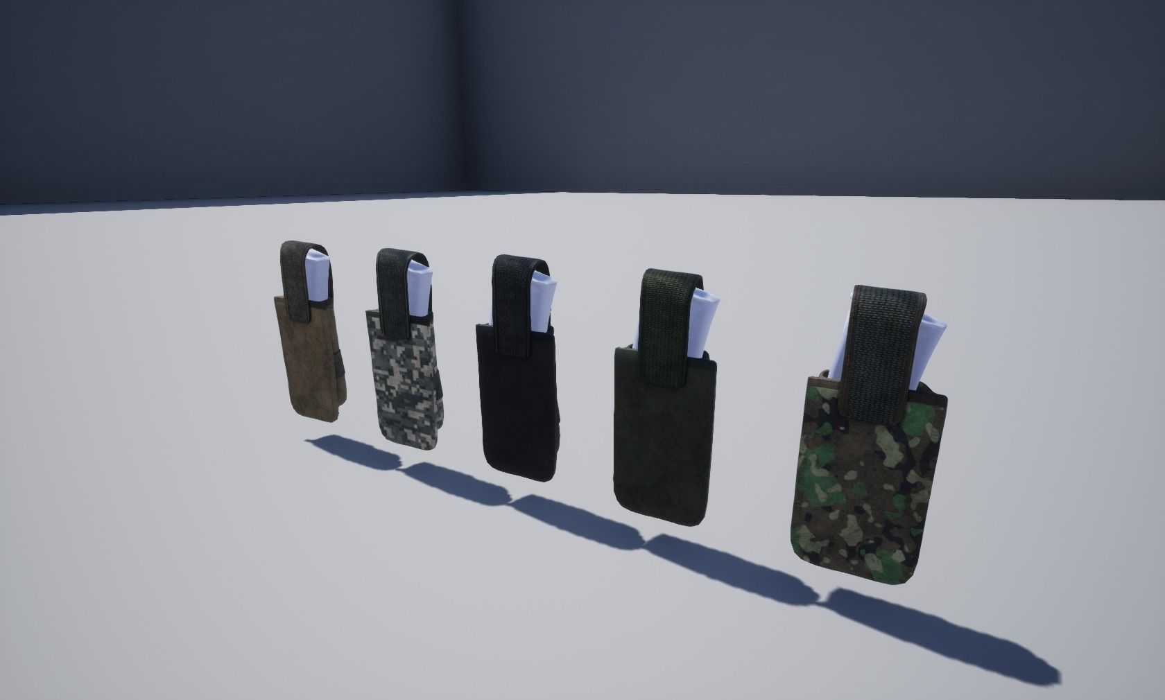 Magazine pouch 02 Low-poly 3D model_5